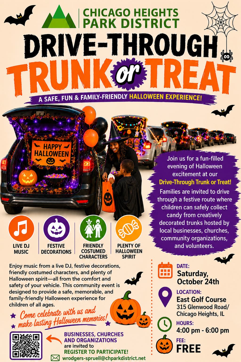 Trunk or Treat Halloween Event