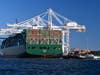 The Port of Baltimore handled 43.6 million tons at the public and private marine terminals, surpassing the previous record of 43 million tons set in 2018.