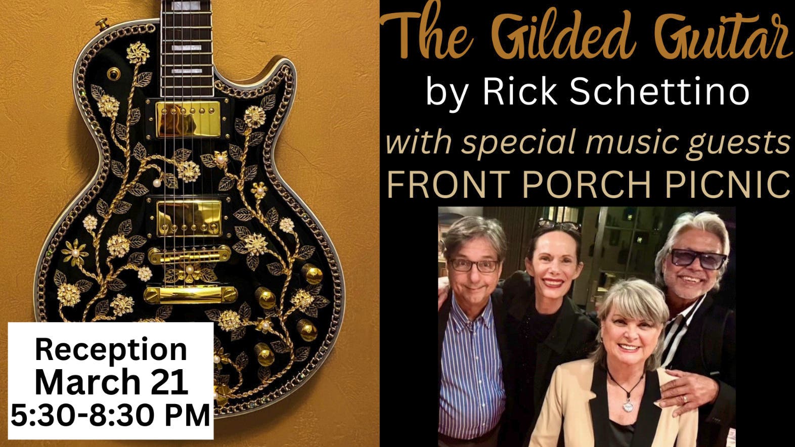 The Gilded Guitar by Rick Schettino with Music by Front Porch Picnic