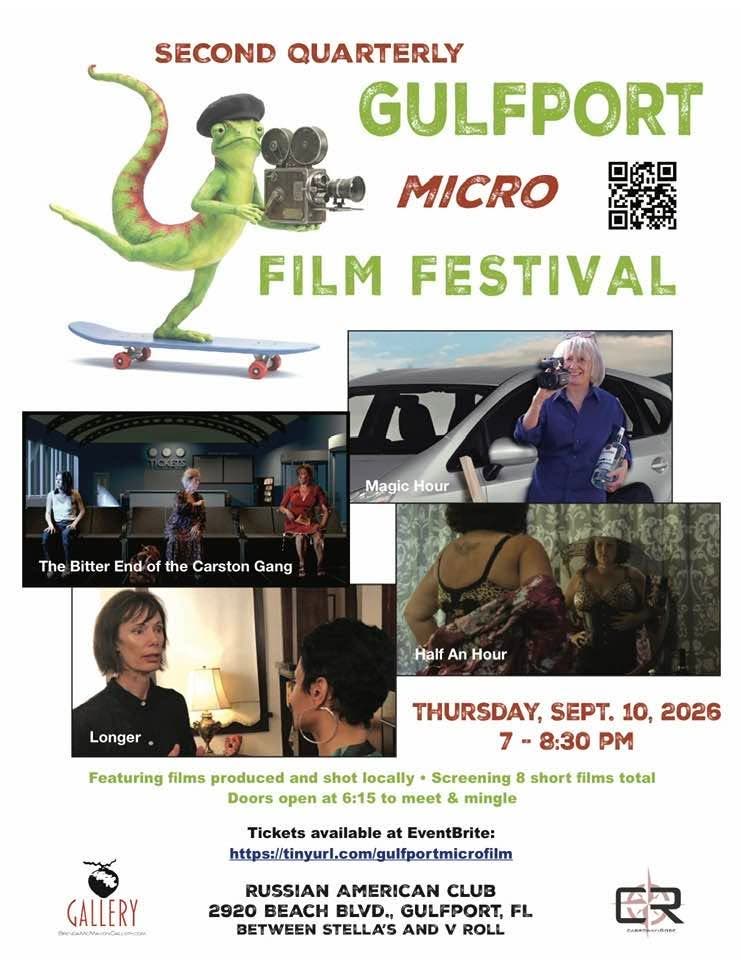Second Quarterly Gulfport Micro Film Festival