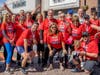 The spirited “Run for Tania” Team cheered on one of the race’s organizers, Tania Lisitski, who is recovering from cancer