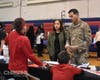 Students and families attend Christina School District's 2023 College & Career Fair. 