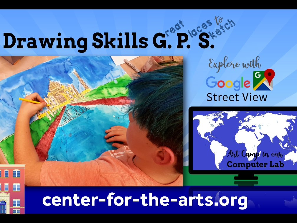 Fundamental drawing camp for ages 10-14! Mon-Fri July 29- August 2, from 10am-2pm