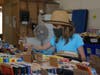 Browsing at last year's  sale!