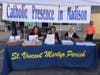 St Vincent Martyr Parish Booth at Bottle Hill Day 2021