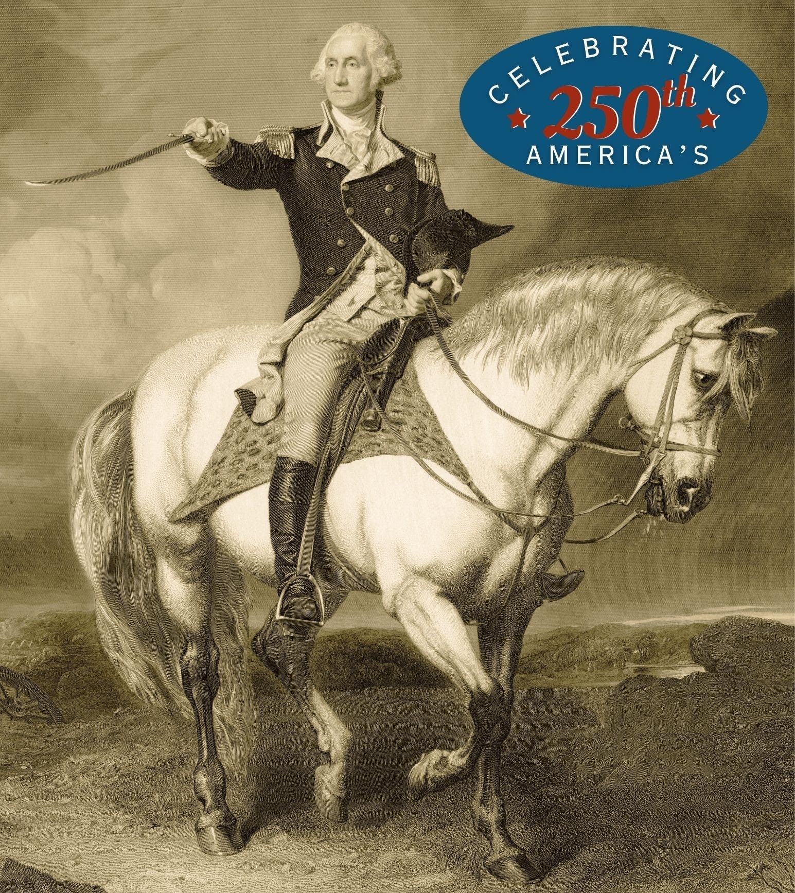 The Commanding Presence of George Washington at the Mendham Township Library