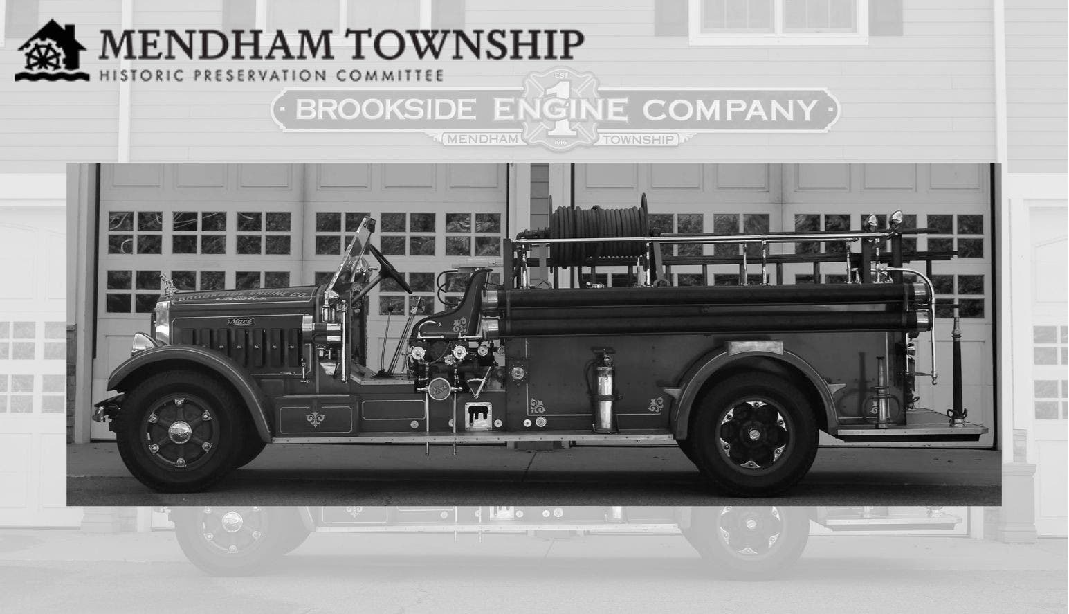Local History Lecture Series: Brookside Engine Company at 110! at the Mendham Township Library