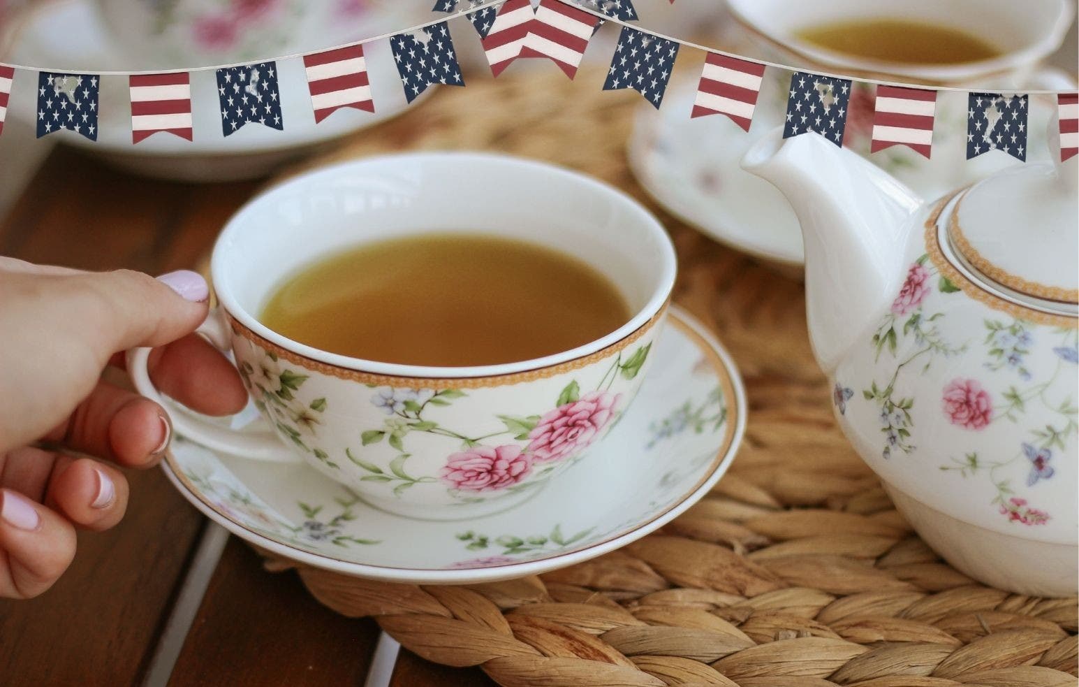 Tea with First Ladies at the Mendham Township Library