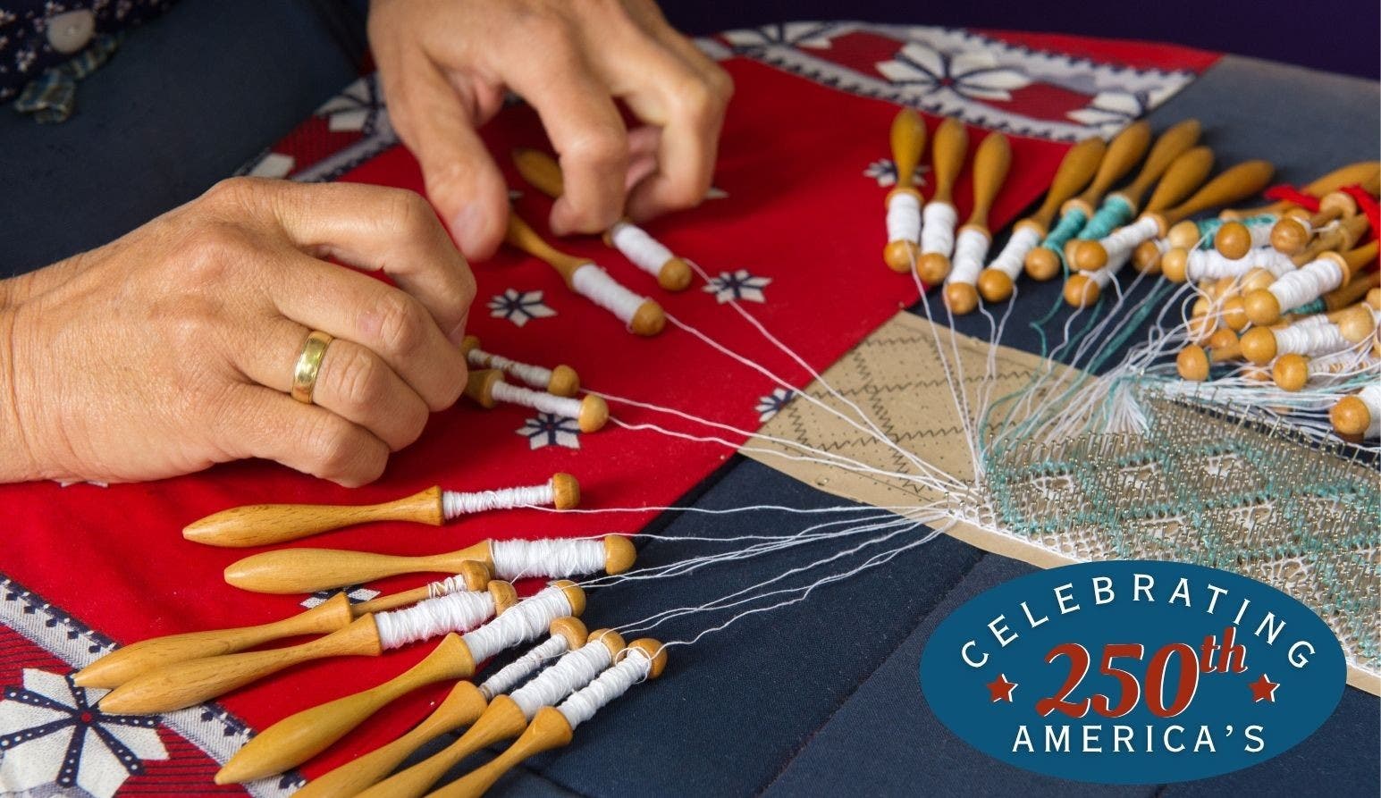 Lace Making Workshop at the Mendham Township Library