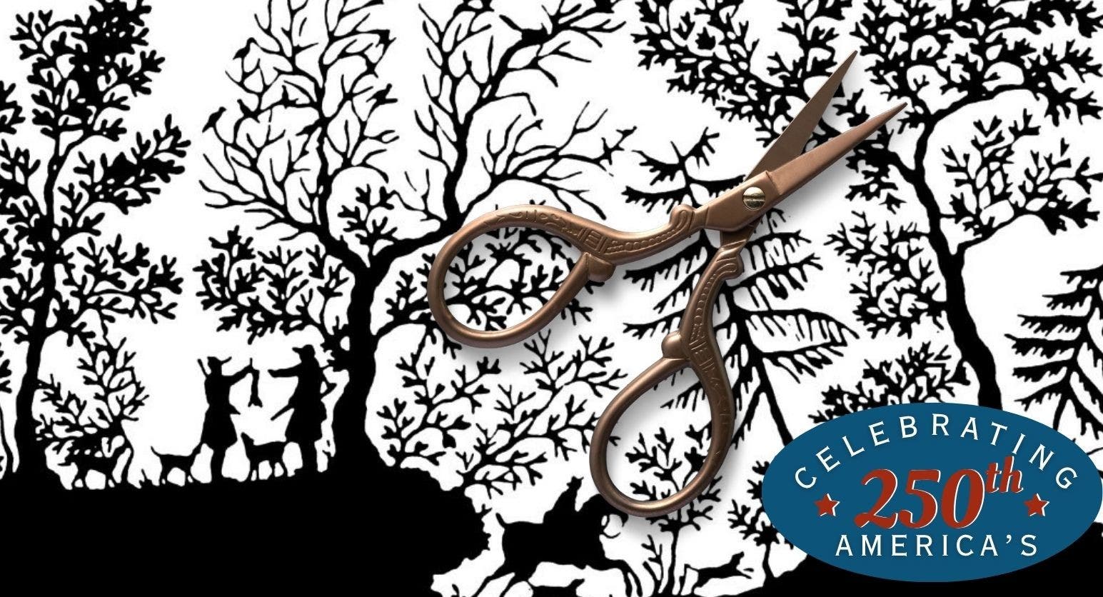 Scherenschnitte Workshop at the Mendham Township Library