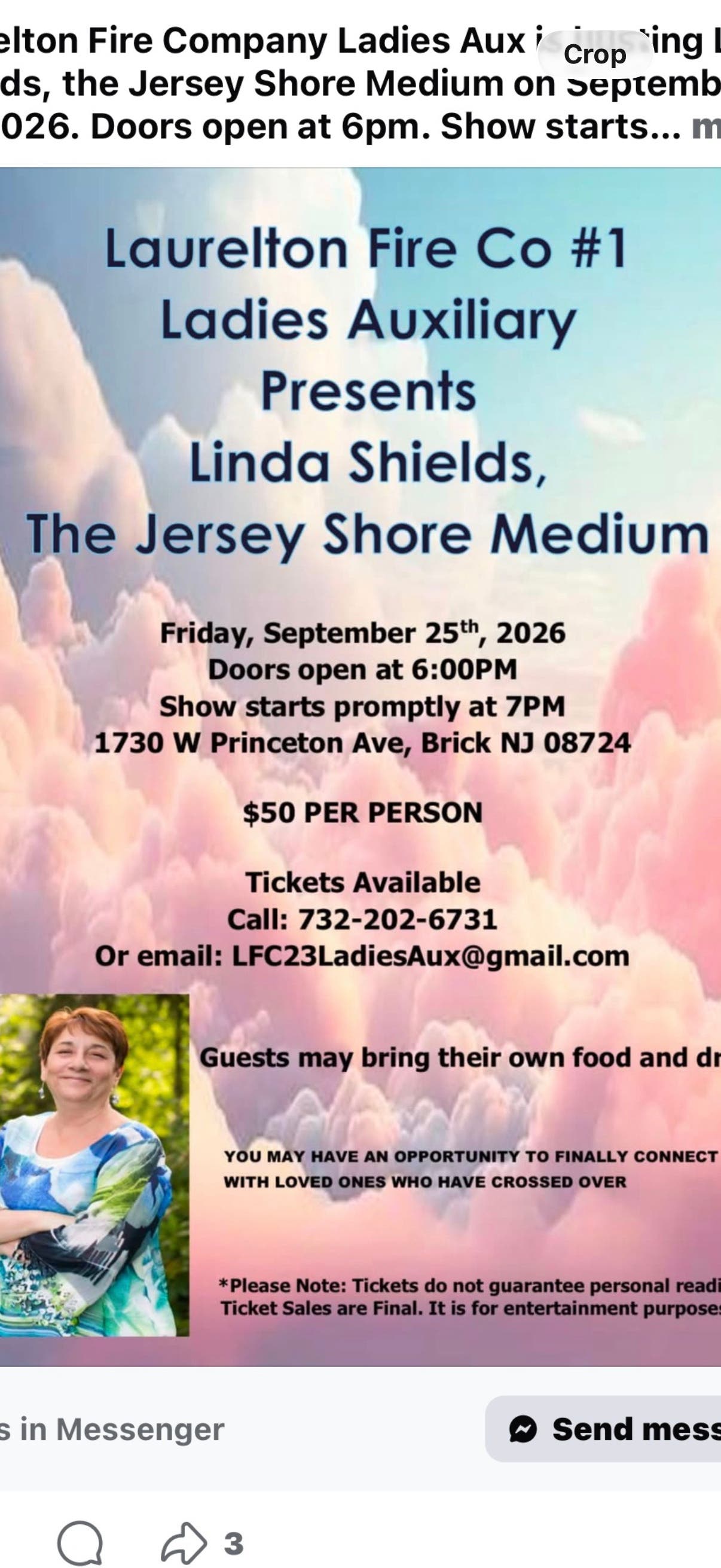 Linda Shields, the Jersey Shore Medium