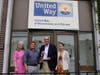 Pictured Margaret Tramontine, Chief Development Officer, Tom Gabriel, President and CEO, honoree Kevin Plunkett, and Rebecca Snyder, Director of Special Events and Development