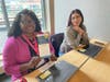 Jackie Forbes Clarke and Darla Lao Paula, NYS Certified Medicaid Enrollers.