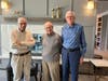 Happy birthday to (L to R) Phil Potash (100), Kurt Goldschmidt (soon to be 101), and Alex Forger (101)