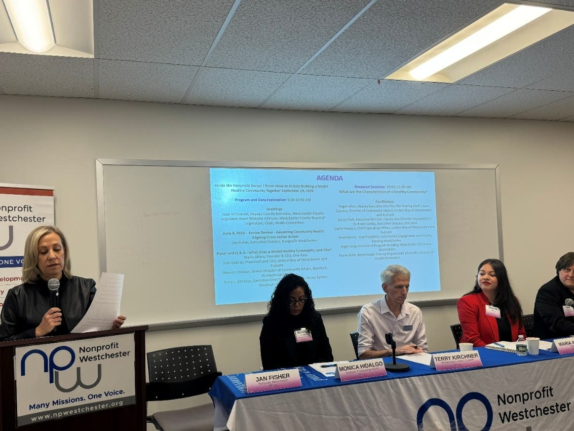 Panel members at NPW's Ideas to Action Forum 