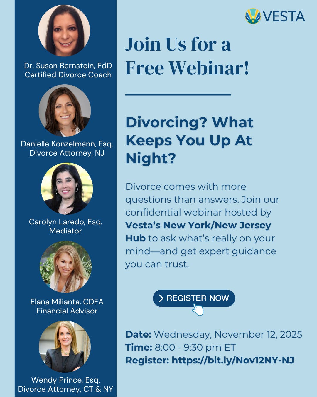 Free Webinar: Divorcing? What Keeps You Up At Night?