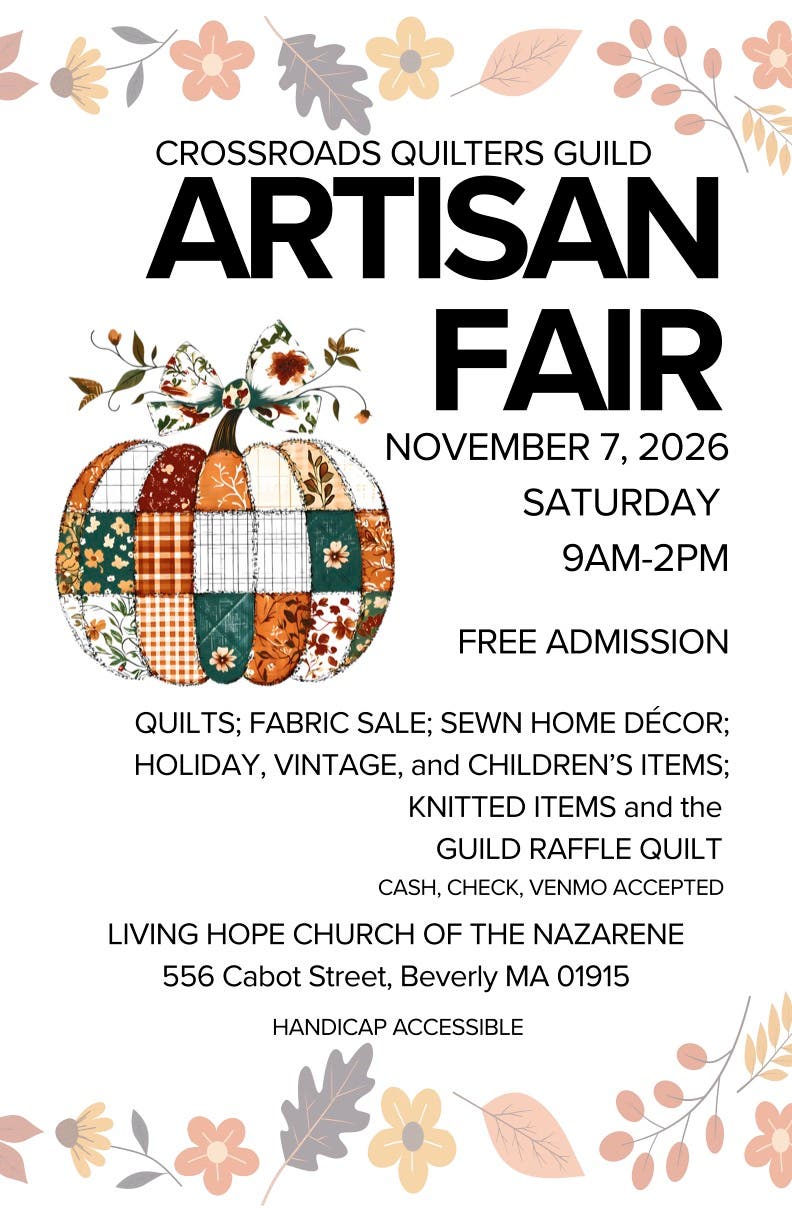 Crossroads Quilters Guild Artisan Fair