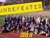 The JV team went undefeated.