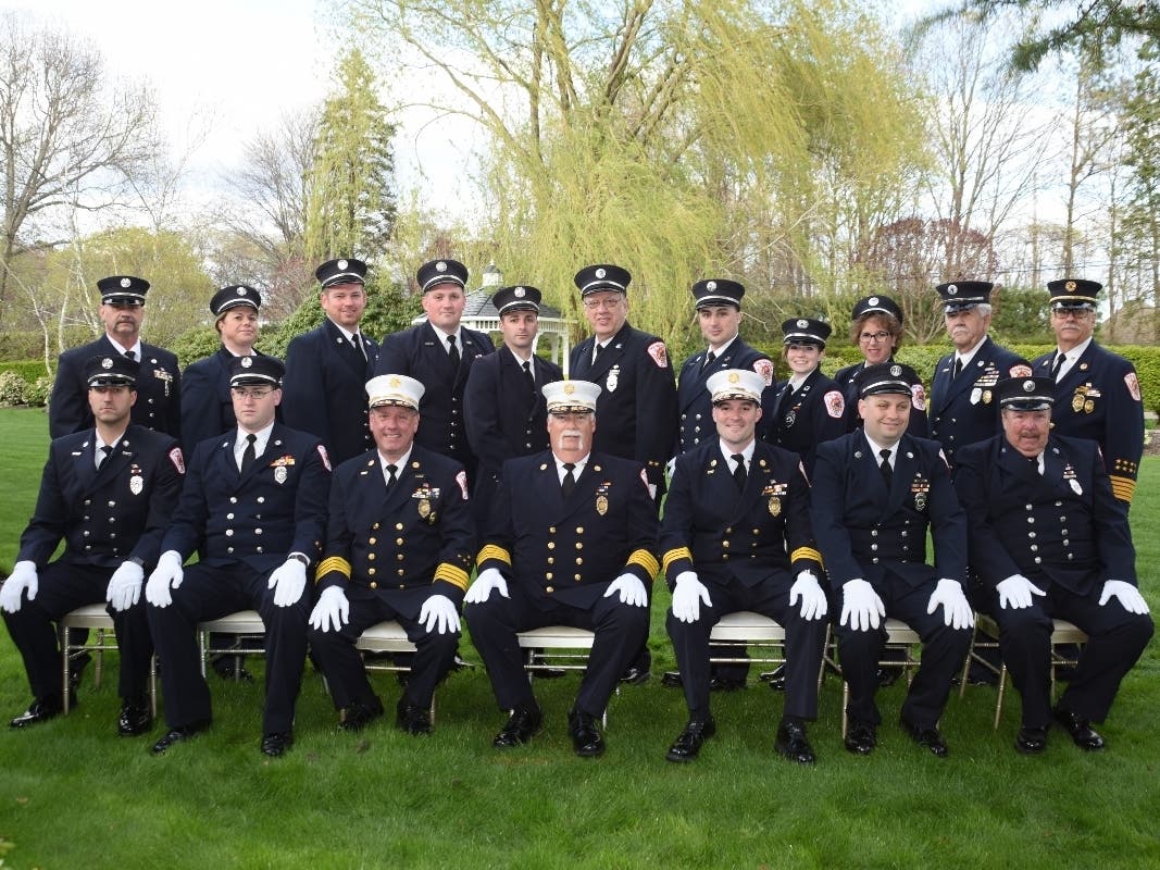 East Northport Fire Department Installs New Officers Northport, NY Patch