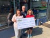 Harbor Deli-Façade Grant. L;R: Mariann Dalimonte, Harry DeFeo and Diane DeFeo.
