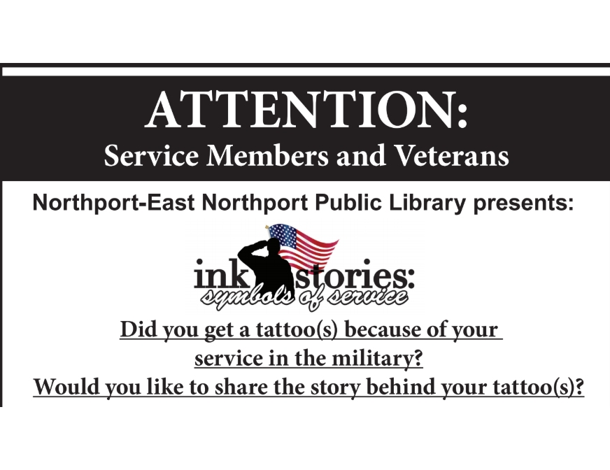 Ink Stories: Symbols of Service will share the stories behind military veterans' tattoos.