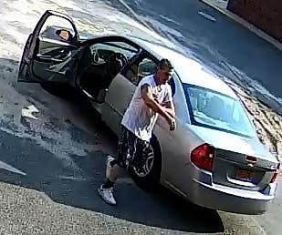 The man stole a purse from Harry Charles Salon and Spa in Commack, police said.