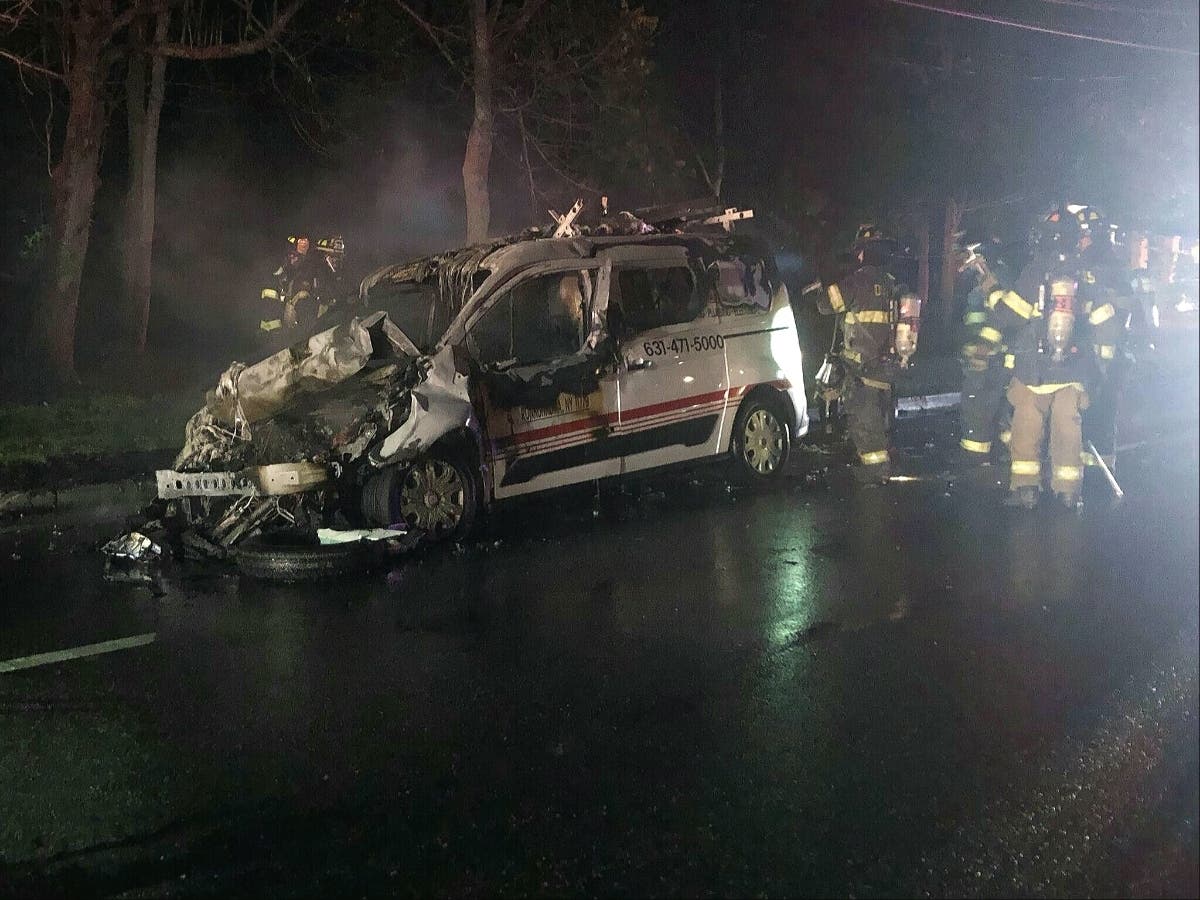 A man was charged with a DWI after being involved in a three-car collision, police say.