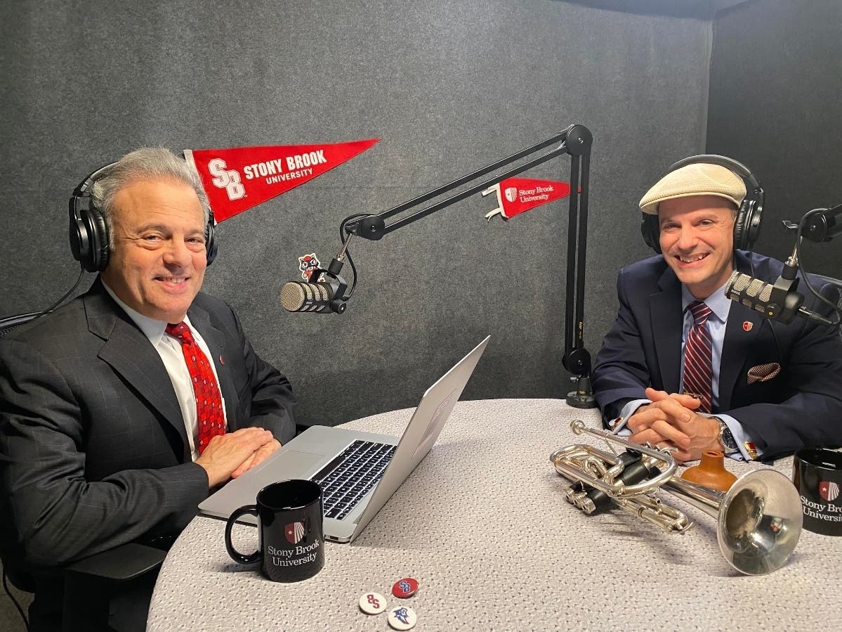 Stony Brook University launched "Beyond the Expected," its first-ever official podcast.