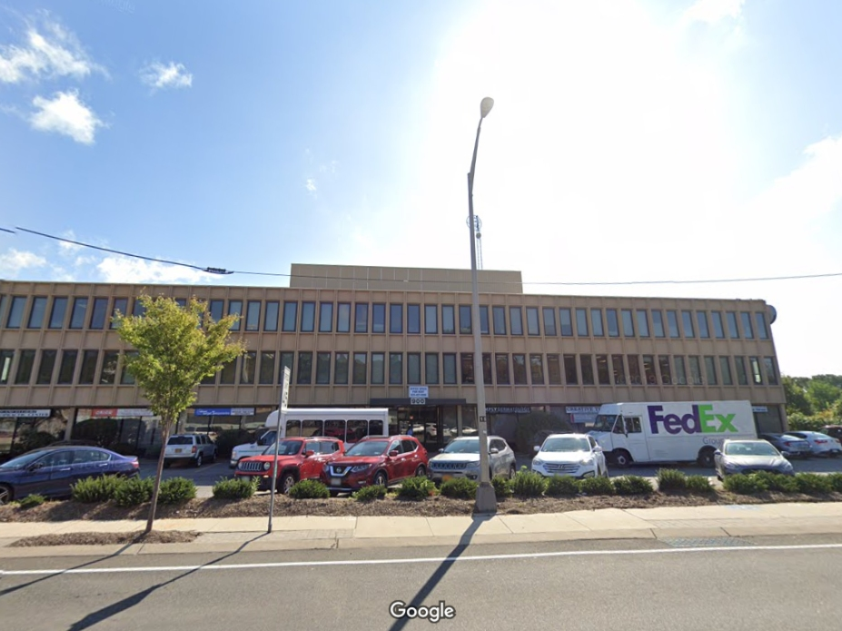 The office building that houses Long Island Community Foundation in Melville, which is hosting an event Thursday aimed at raising awareness to bridge the racial wealth gap on Long Island.