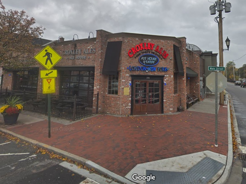 A man knocked out another man at Croxley's Ale House in Farmingdale Saturday night, police said. The man was arrested and charged with assault.