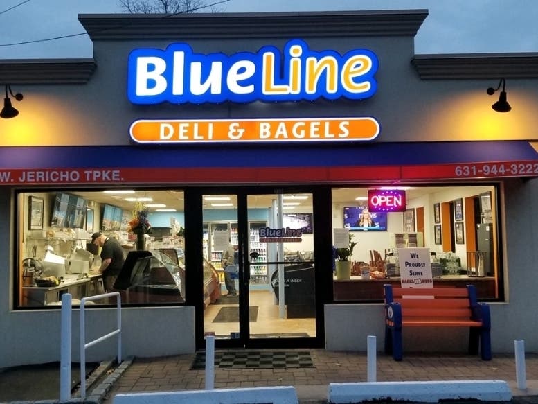 Blue Line Deli in Huntington is selling essentials like water, toilet paper and paper towels at cost price in addition to its usual menu to help people get through the new coronavirus.