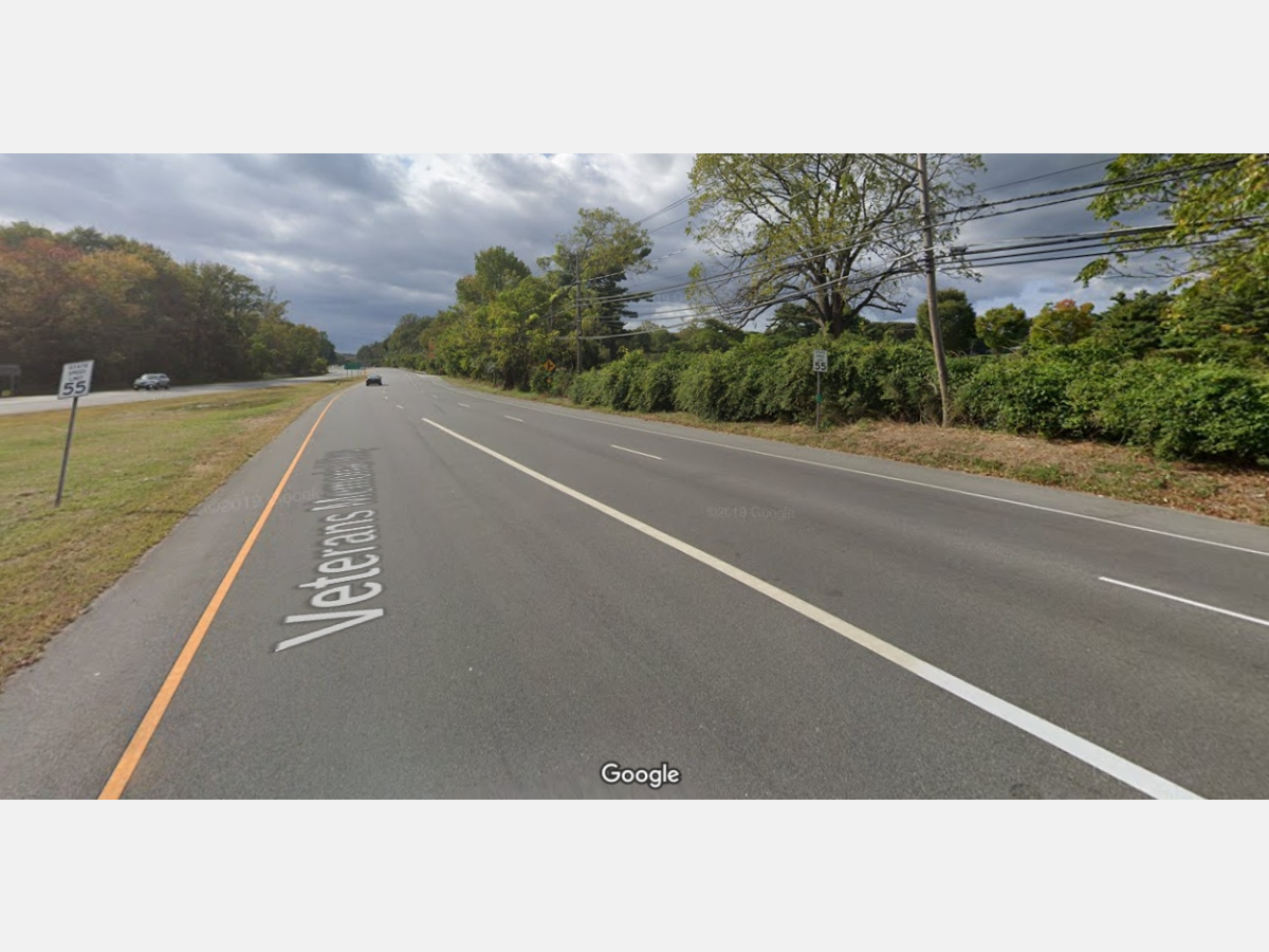 Suffolk County police said the teenager was seriously injured after crashing into the back of a box truck on Route 347.