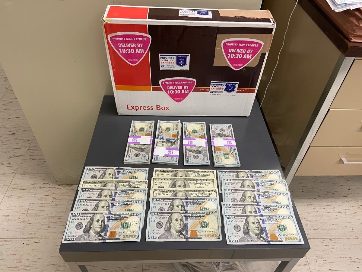 A 79-year-old St. James man nearly lost $9,500 in a scam attempt, but Suffolk County police and the United States Postal Inspection Service intercepted the cash, police said.