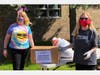 Back in March, members of the Peanut Butter Gang community service club at Great Hollow Middle School collected and organized wash kits to donate to Hospitality Too soup kitchen in Brentwood. They were finally able to be delivered in early May.