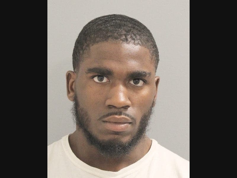 Avery Palmer, 20, of Amityville, shot a 23-year-old woman in her shoulder Tuesday night in Farmingdale, police say.