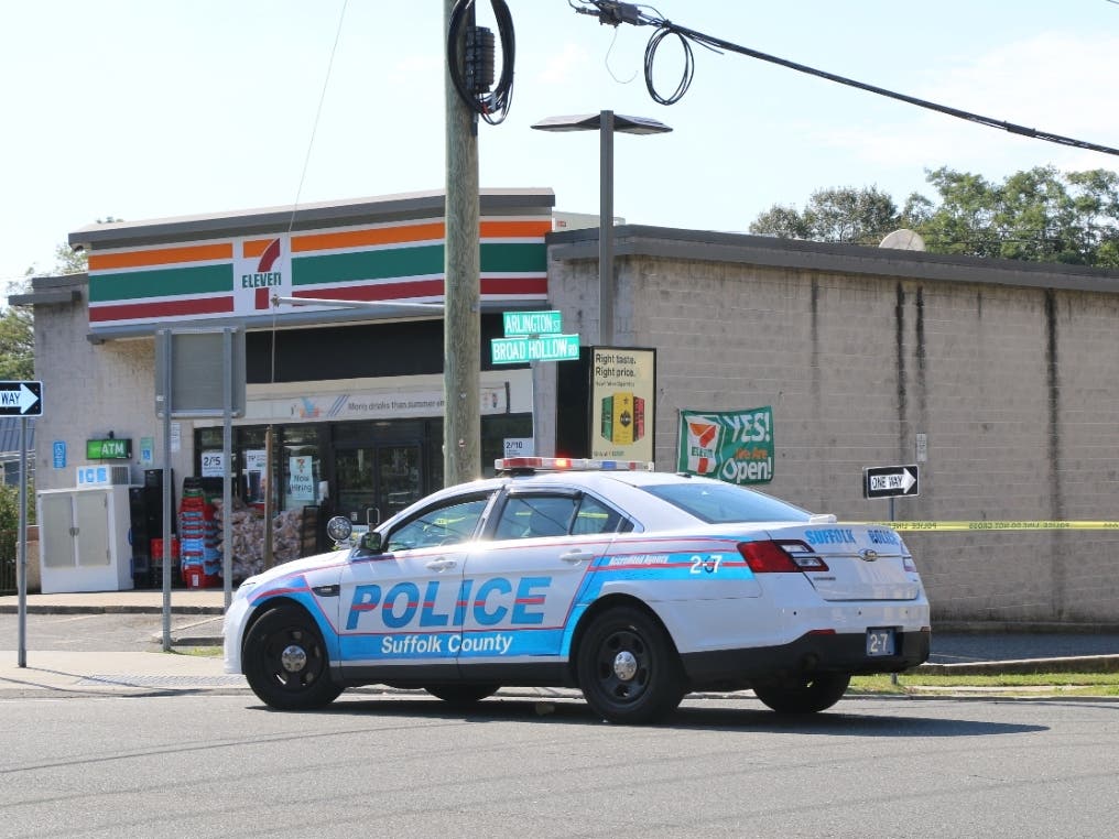 Conroy Jarman, 29, of Hempstead, was arrested after Suffolk police said he fatally stabbed Raquan Jackson, 31, of Melville, on Thursday morning in Melville.