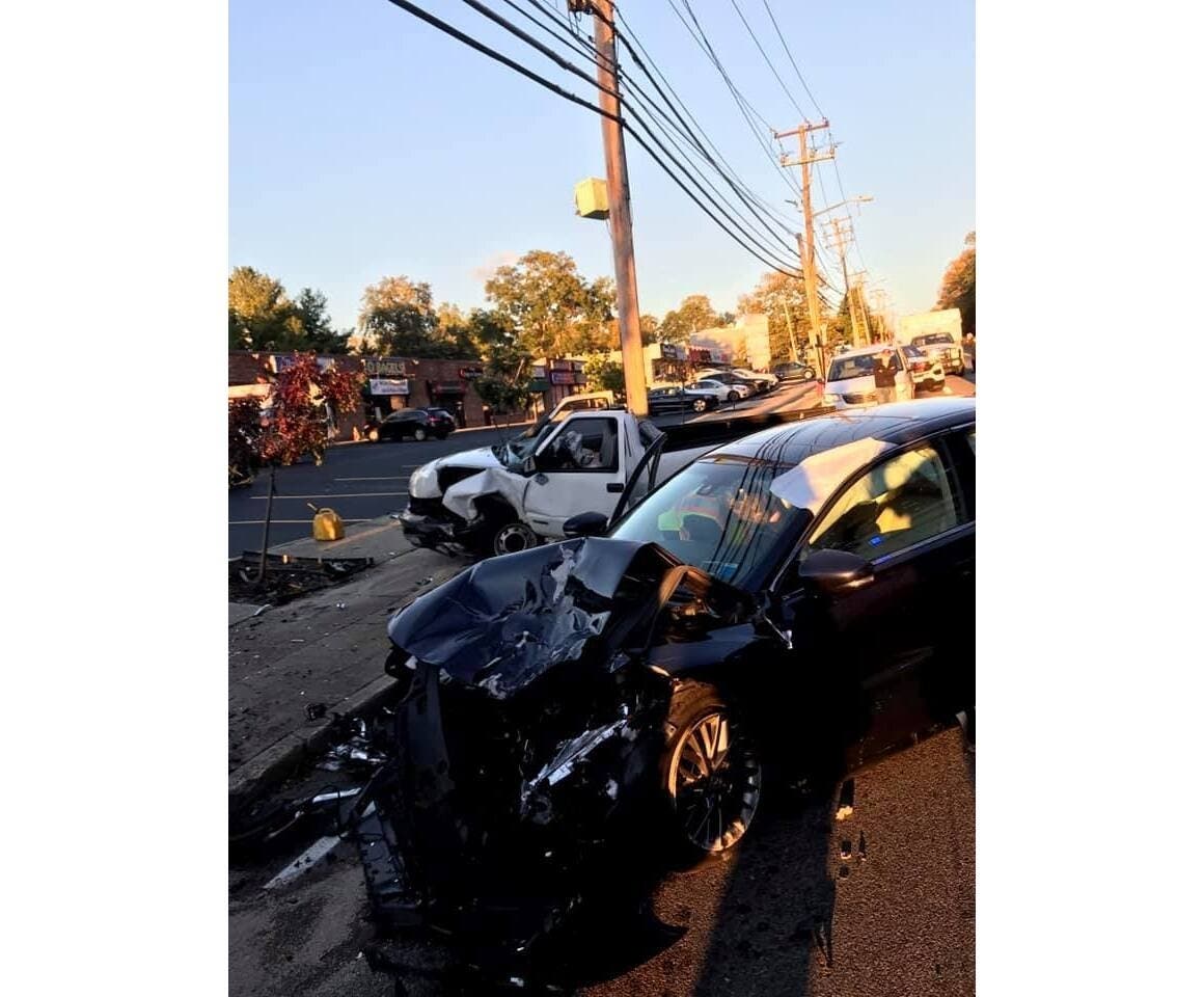 Multiple people were injured in a five-car crash Thursday in West Hills.