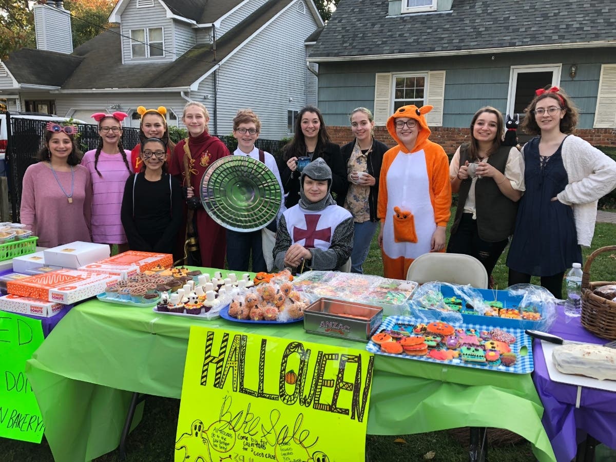 The Perles family of East Northport is scheduled to host its 2020 Halloween Bake Sale on Friday and Saturday.