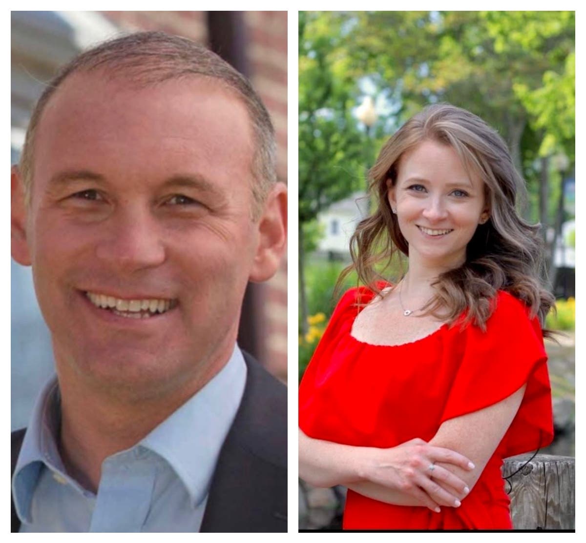 Steve Stern (left) trails Jamie Silvestri by a slight margin in the New York state 10th Assembly District vote totals, but absentee ballots haven't been counted yet.