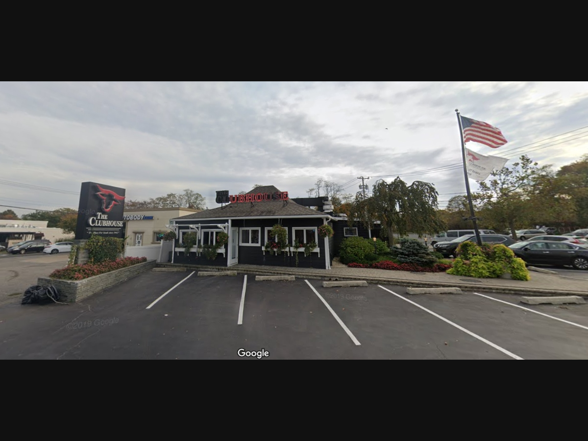The Clubhouse, a steakhouse in Huntington, is listed at $1.3 million following its recent closure. Owner Jeffrey Bies died in July.