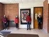 R.C. Murphy Junior High School students (l-r) Andrew DeSimone, Rachel Rose, Shane Fuchs, Erinn Luo.