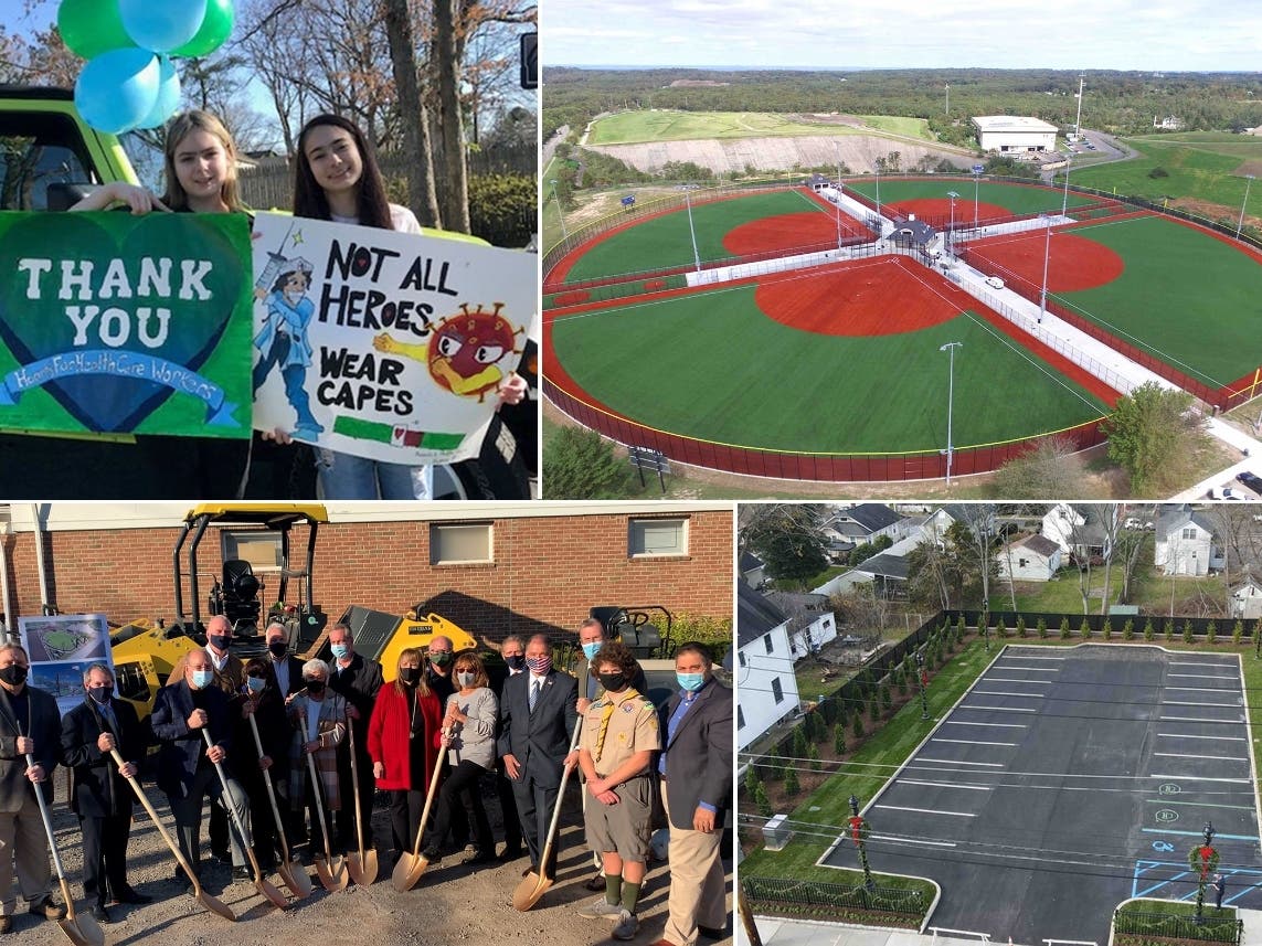 Town of Smithtown Supervisor Edward Wehrheim provided a "State of the Town" address.