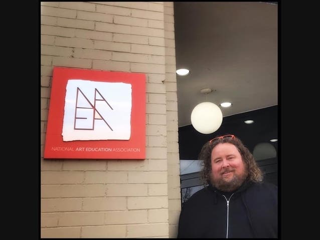 Smithtown High School East art teacher Tim Needles has been named the winner of the 2021 Eastern Region Secondary Art Educator Award by the National Art Education Association.