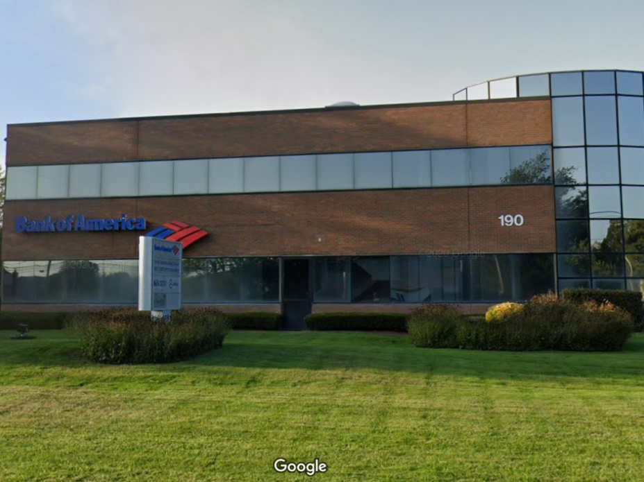 A man tried to rob Bank of America in Hauppauge on Tuesday afternoon, Suffolk police said.
