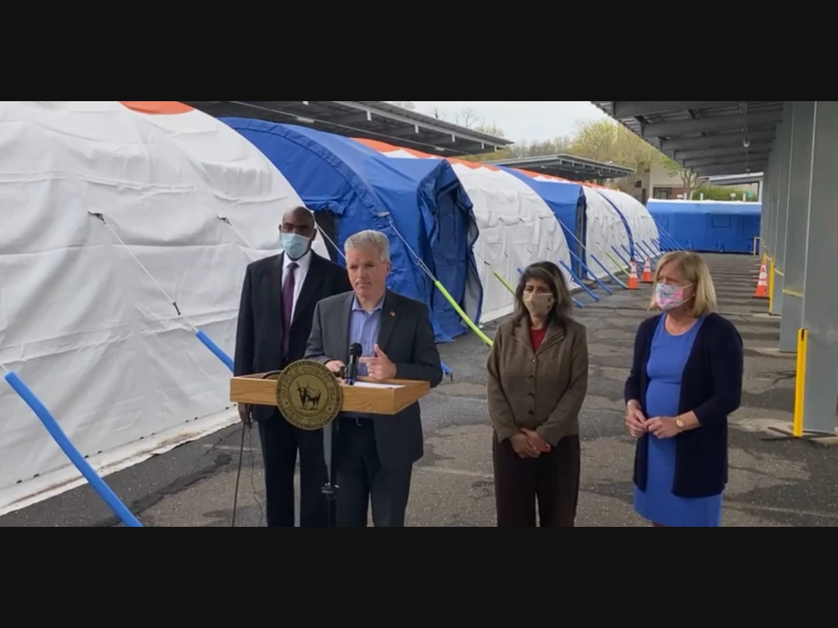 Suffolk County Executive Steve Bellone on Thursday announced the launch of the second phase of the county's "Take Your Shot" campaign.