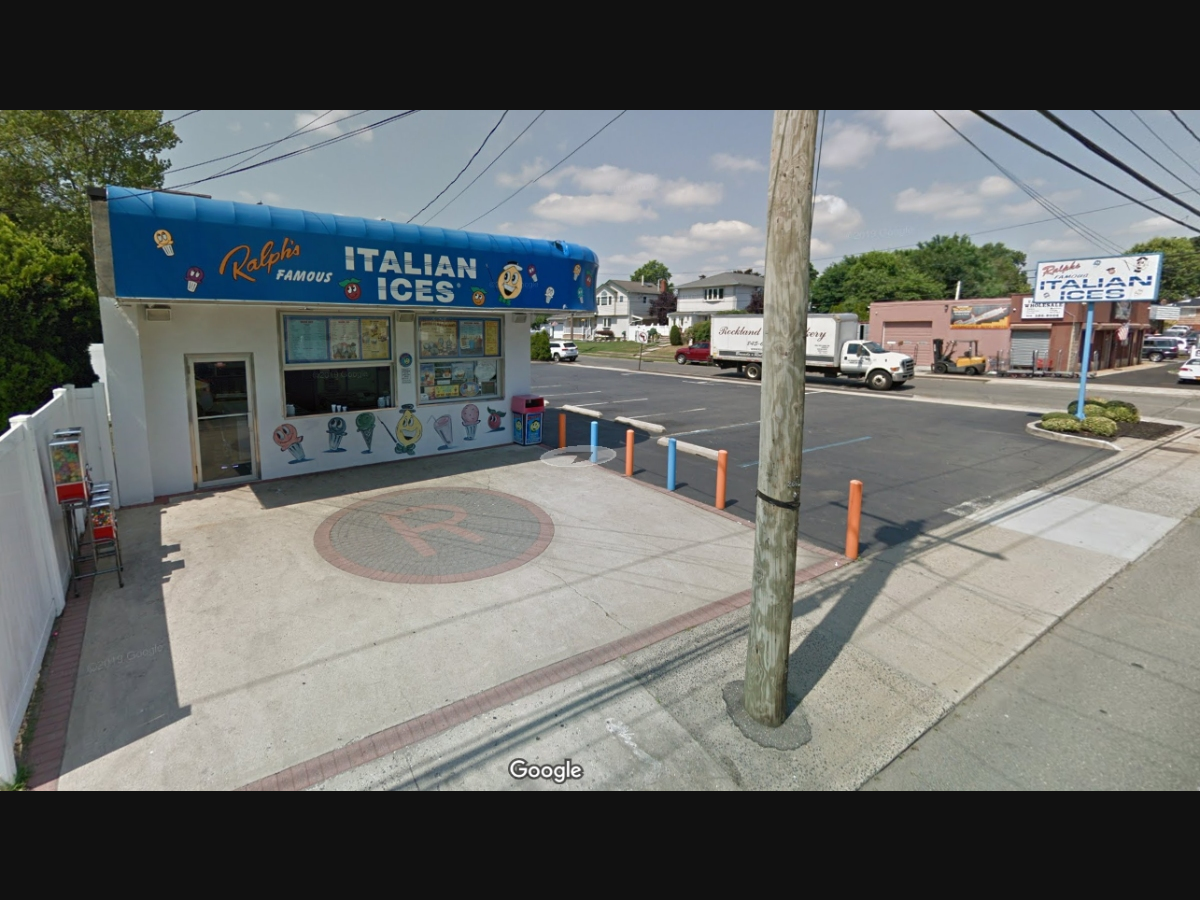 Vincent Baxter, 21, of Amityville, tried to rob Ralph's Ices of Farmingdale on Thursday afternoon, Nassau police said.
