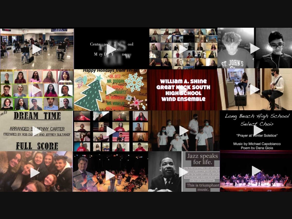 The Long Island Music Hall of Fame announced the 12 high schools that won its fifth annual High School Music Department Recognition Program.