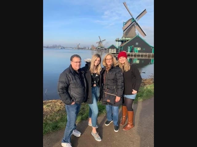 Rocco Pasquarello, 55, of Melville, with his family. Pasquarello worked in the second tower to be attacked on 9/11 and survived.