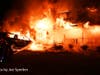 Smithtown firefighters battled a house fire in Smithtown on Monday morning.