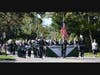Harborfields High School homecoming parade on Sept. 25 featured the marching band and students waving banners.